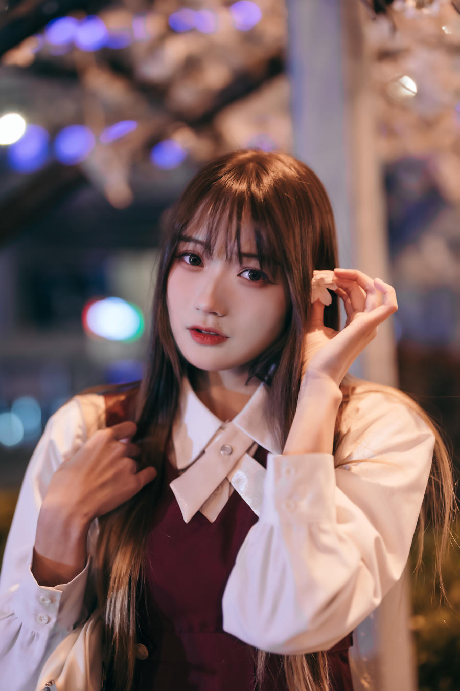 邂逅樱花雨_兔子Zzz不吃胡萝卜 – 写真美图作品在线欣赏